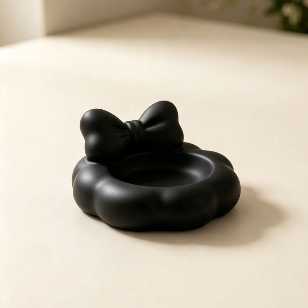 3D Printed Black Bow Jewelry T - đánh giá và giá Organza Ribbon Spool