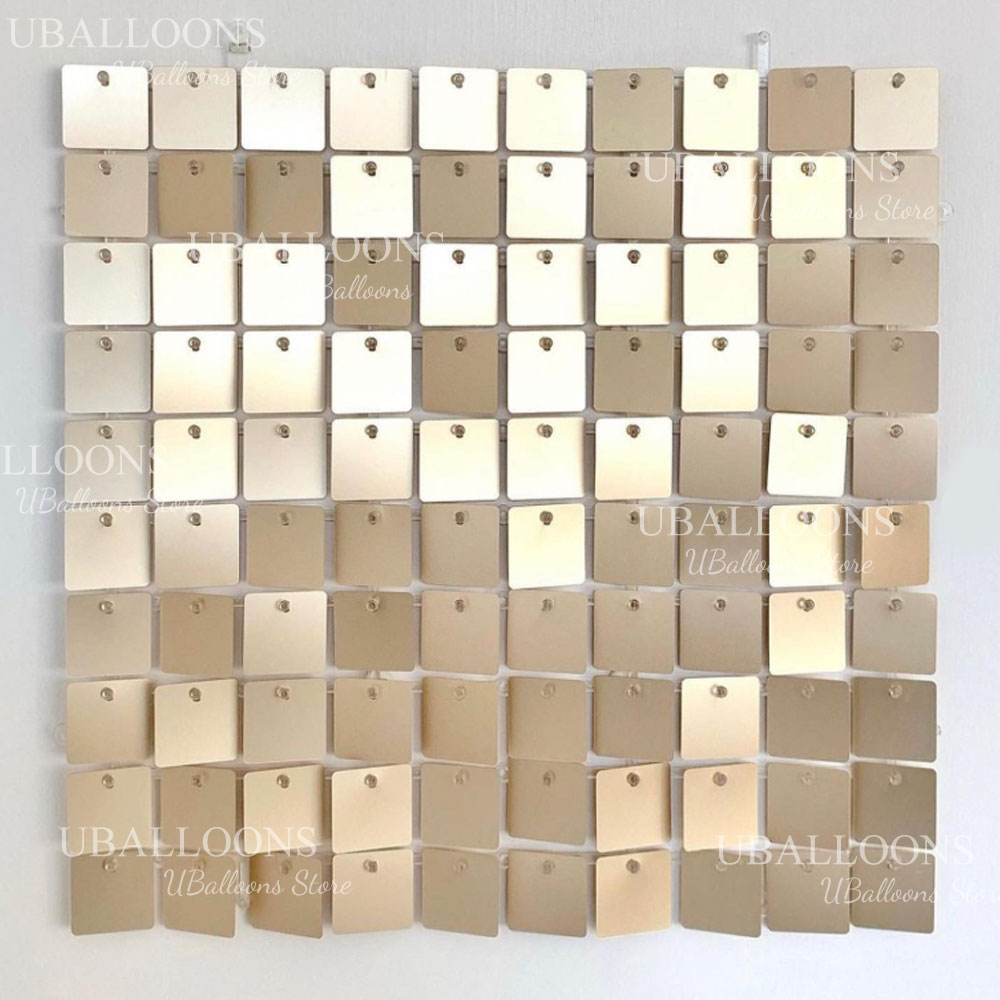 Matte Champagne Gold Backdrop  - đánh giá và giá Sequin Fabric Panel