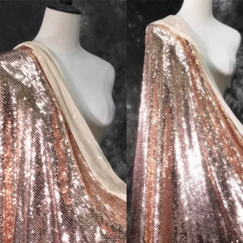 Mesh Sequin Fabric Matte Elast - đánh giá và giá Crystal Mesh Fabric