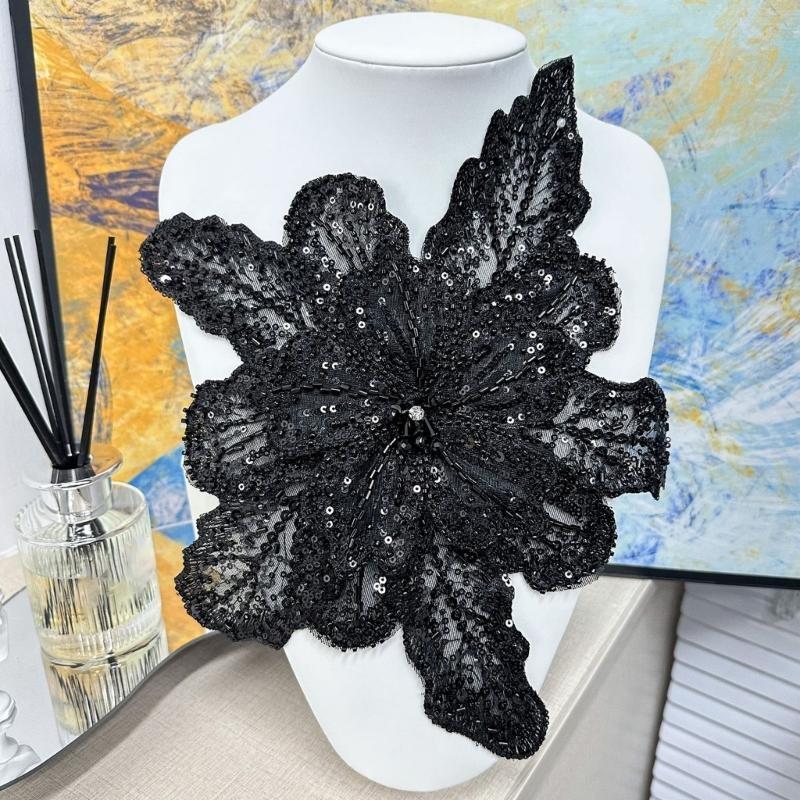 39BD Đính Hạt Cườm Hoa Trang T - đánh giá và giá Applique Patch Flower
