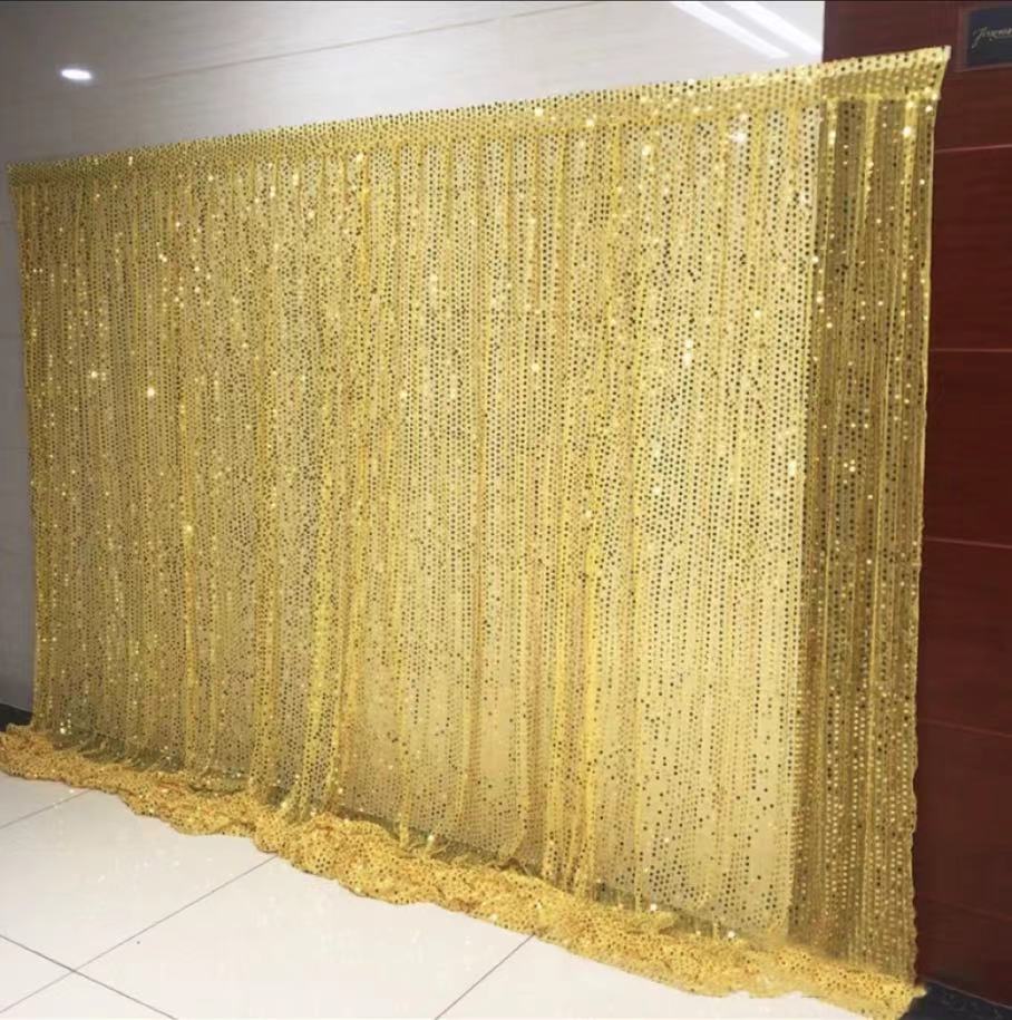 6.5X5FT Silver Shimmer Sequin  - đánh giá và giá Sequin Fabric Panel