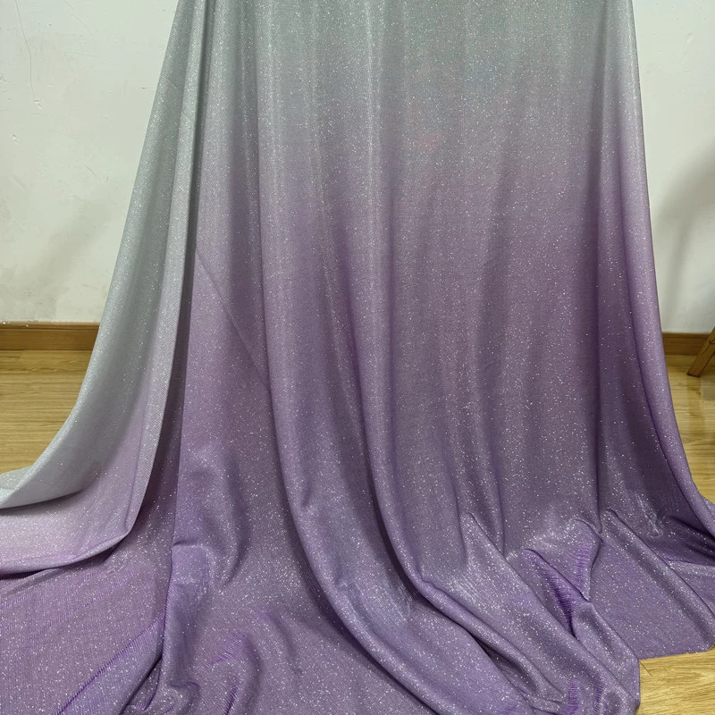 Gradient Glitter Fabric Compos - đánh giá và giá Crystal Mesh Fabric
