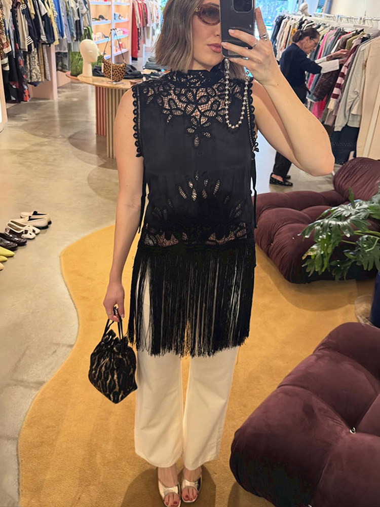 French Style Knot Hollow out S - đánh giá và giá Tassel Fringe Trim