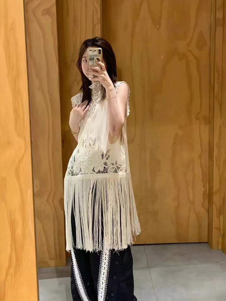 French Style Knot Hollow out S - đánh giá và giá Tassel Fringe Trim
